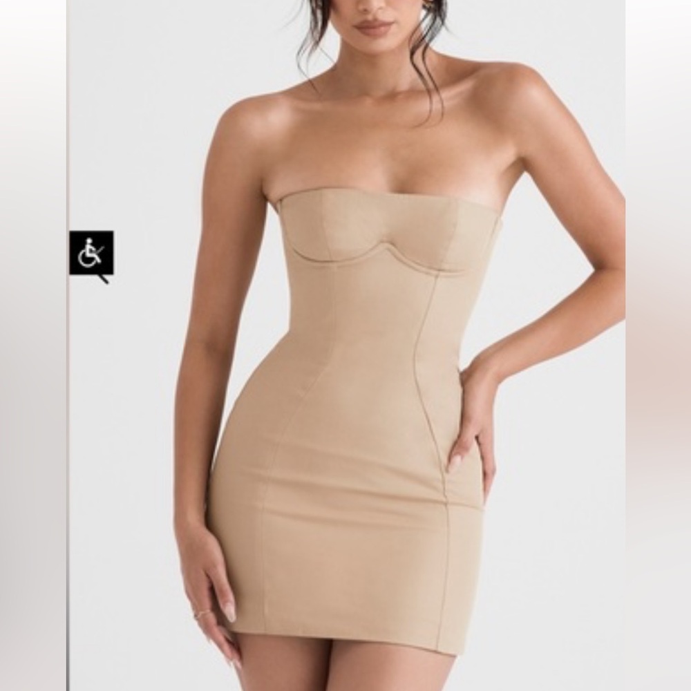 House of CB Khaki Dress
